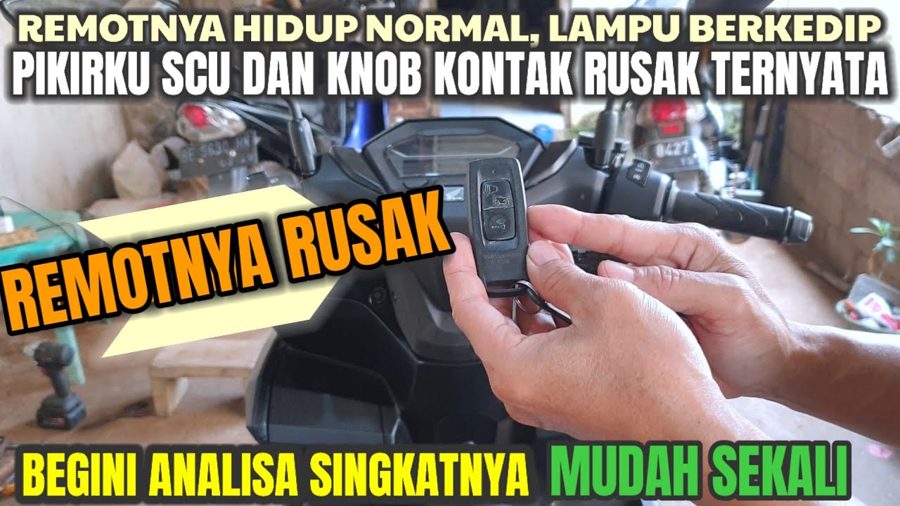 Cara Analisa Remot Honda smartkey Rusak @yudikakakeke5974 