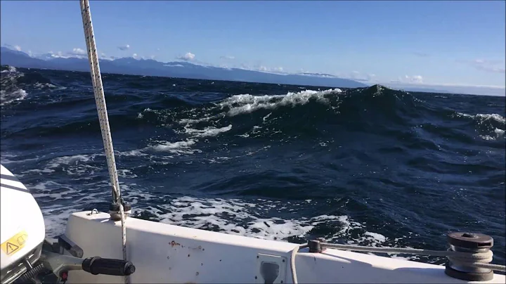 Venture 222 Sailing The Strait of Georgia