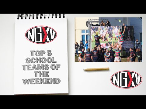 Top 5 School Teams of the Weekend: Round 10 - 27th November