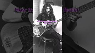 How to get Geezer Butler's bass tone