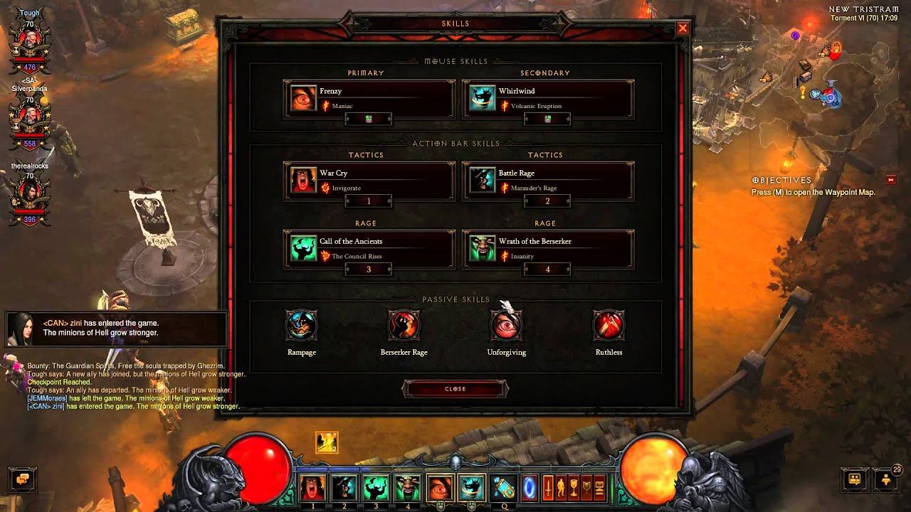 Diablo 3 - Fire Behemoth Barbarian [Part 2] - YouTube