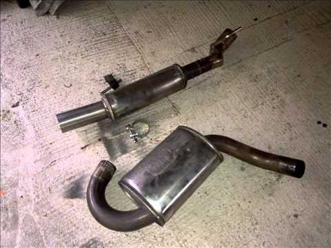 Golf 3 VR6 Fächerkrümmer Montage - YouTube