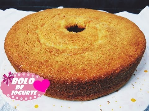 BOLO DE IOGURTE DE LIQUIDIFICADOR(FOFINHO E RÁPIDO DE FAZER)