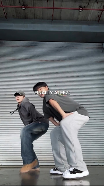 yunho and san twerking challenge gotta work #yunho #san #ateez #atiny