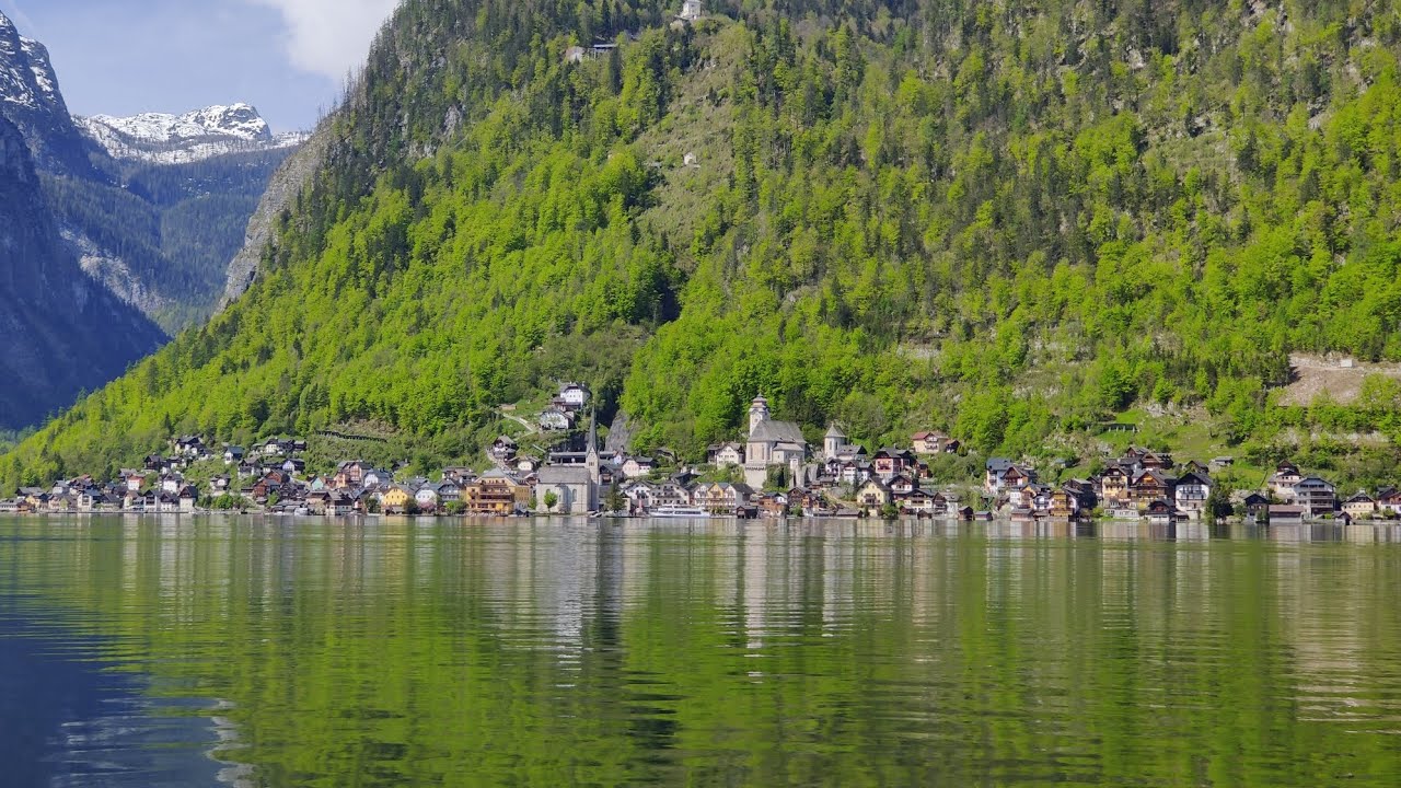 Salzburg to hallstatt train journey austria youtube