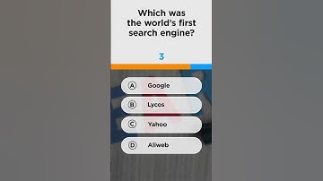 Do You Know First Search Engine in the World? | One Minute Quiz Questions | #Shorts | Simplilearn