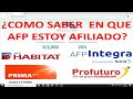 Cómo saber en que AFP estoy afiliado [ACTUALIZADO] 2020