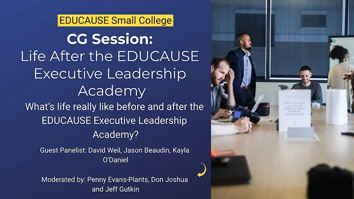 Life After The EDUCAUSE Executive Leadership Academy