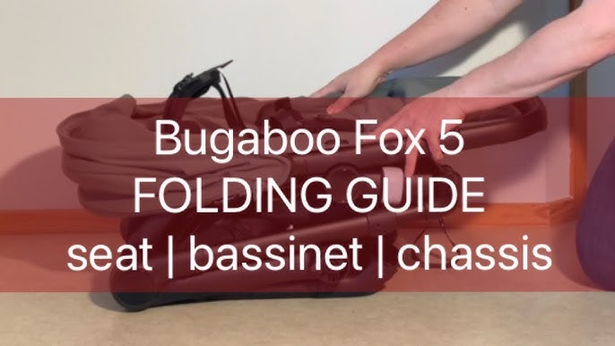 How to Fold The Bugaboo Fox 5 Modular Stroller 