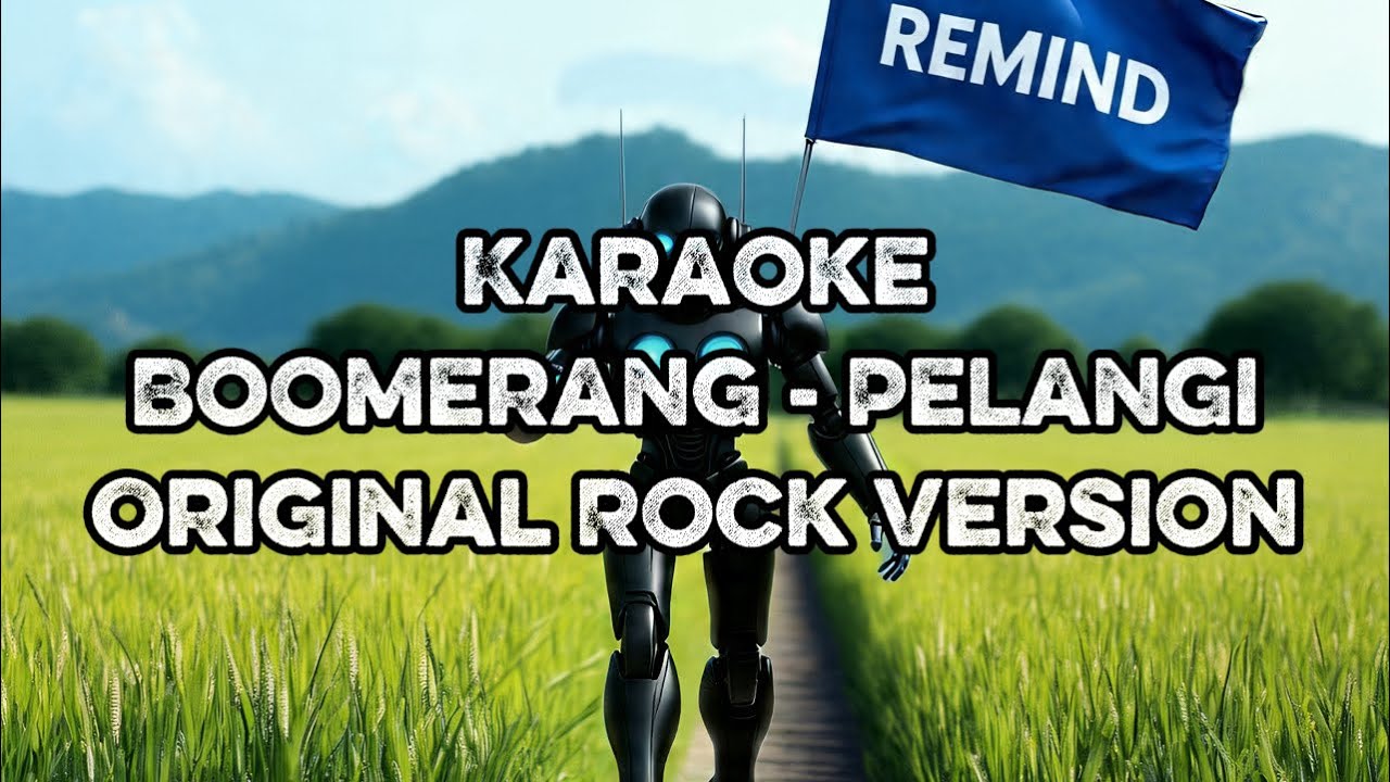 Boomerang - Pelangi Karaoke Versi Rock Original