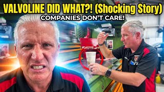 Companies just don’t care anymore… #valvoline #mechanic #automotive #fyp #viral