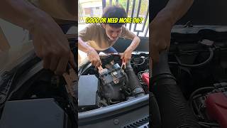 Help me check this Caterpillar dump truck engine #heavyequipment #mechanic