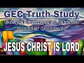 📲 🟣 30 April 2026 Thursday. GEC Truth Study "BOOK TWO" ~Preacher John. 📱