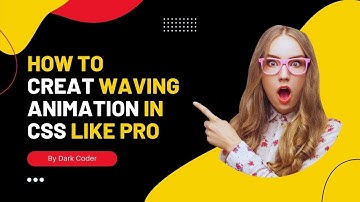 Find Out How to Make a Waving Animation with HTML and CSS - You Won