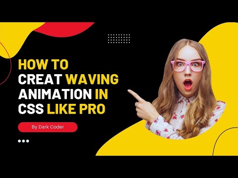 Find Out How to Make a Waving Animation with HTML and CSS - You Won't Believe What You See!