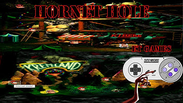 Donkey Kong Country 102% - Hornet Hole - COMPLETE MAPS WITH ALL ITEMS (COM TODOS OS ITENS)