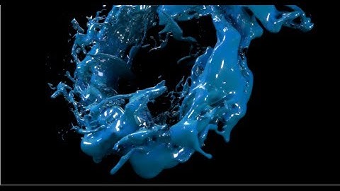 Cinema 4D - X-Particle Fluid - Tutorial Preview