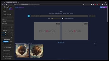 Image Presto - Step 1: Create an Image