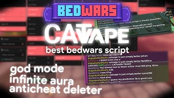 *NEW* BEST BEDWARS SCRIPT WITH REAL GOD MODE | INFINITE AURA, TP AURA, AC DISABLER | CATVAPE 2025