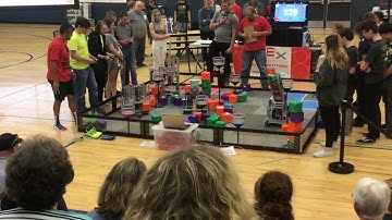 VEX robotics tower takeover - 60470S Semicolon early season tournament