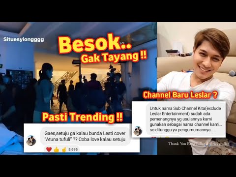 BESOK GAK TAYANG ! RIZKY BILLAR KASIH INFO NAMA CHANNEL BARU & LESTI BAKAL COVER LAGU INI ?