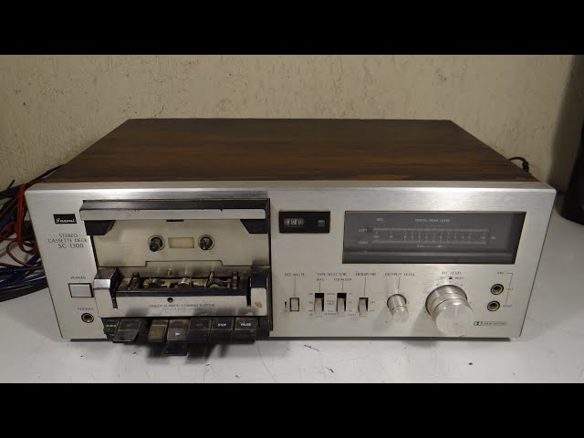 Pletina de Cassette Sansui SC-1300 – La MusikAlta