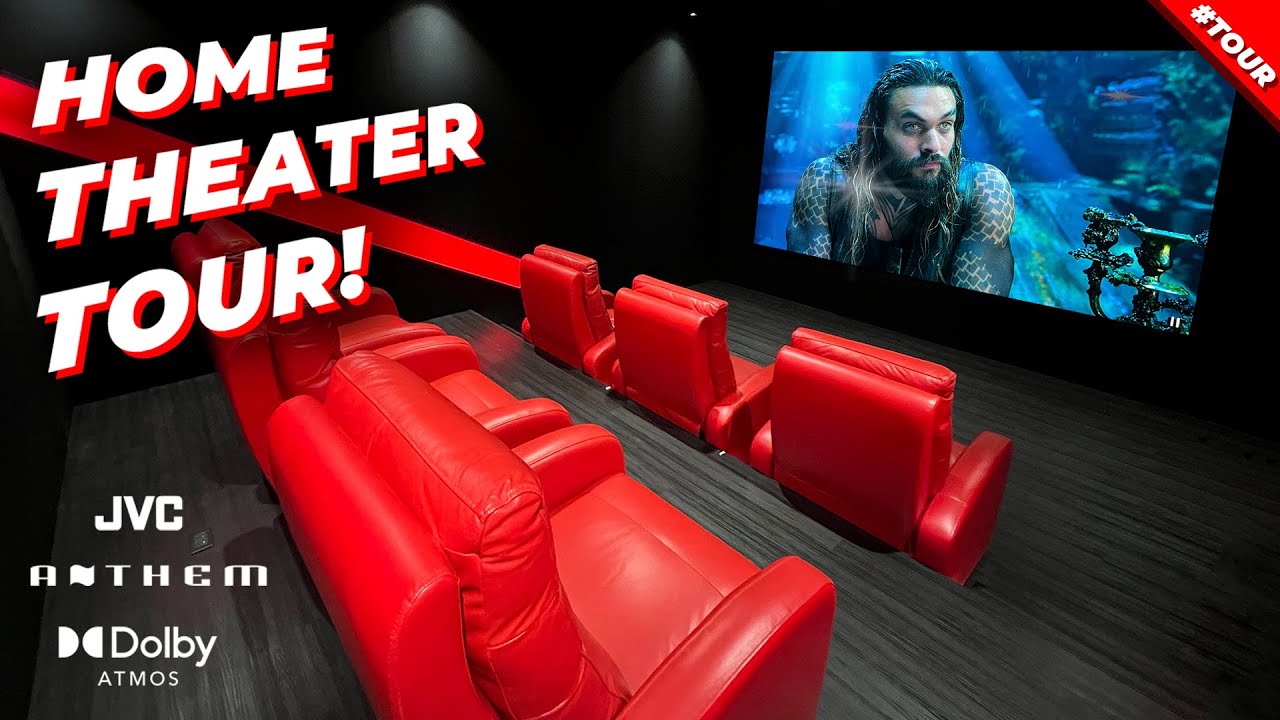 AMAZING 9.2.6 HOME THEATER TOUR 2023! // 4K Dolby Atmos DUAL 18" SUBWOOFERS | JVC NZ7 | Anthem