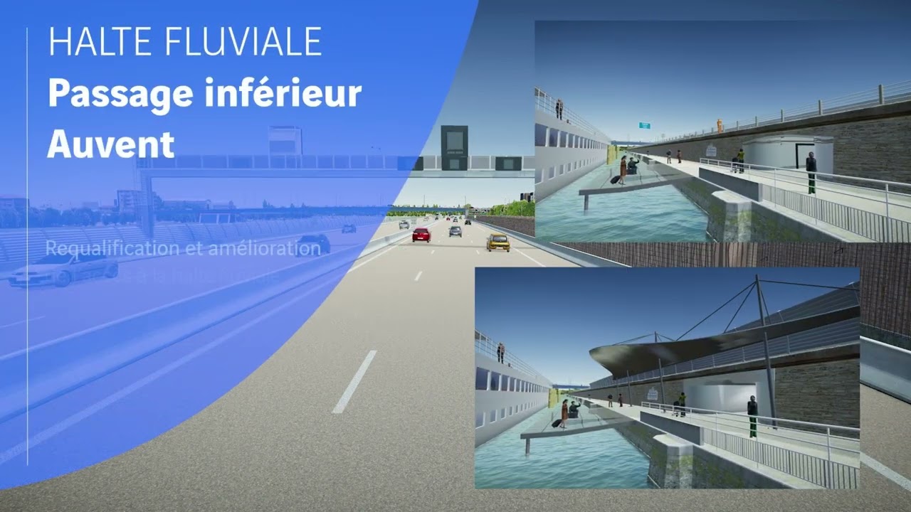 Traversée de Valence : le projet de requalification urbaine et environnementale de l'A7 en images