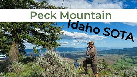 Peck Mountain SOTA | Idaho Drive up First Activation | Summits on the Air