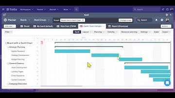Get started with the Gantt Charts by Placker Power-up - Full tutorial
