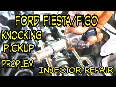 Ford Fiesta, Figo Engine Knocking, Hunting and Pickup Problem ( Injector Repair)
