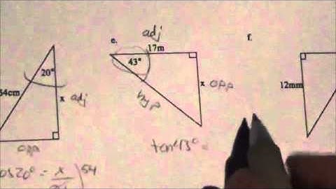 Math 10C Trig Review SA#5e