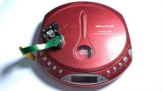 Welltech Discman CD Laufwerk austauschen