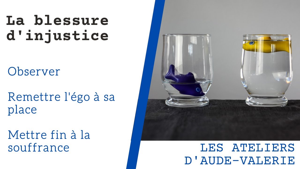 Dépasser la colère de la blessure d'injustice et oser être soi ! 