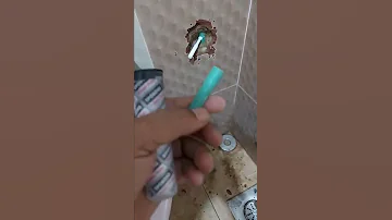 ادى العيش لخبازه علاج ثقب مواسير مياه بدون تكسير 