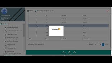 How to Modify the Class Configuration in NewgenEducationApp?