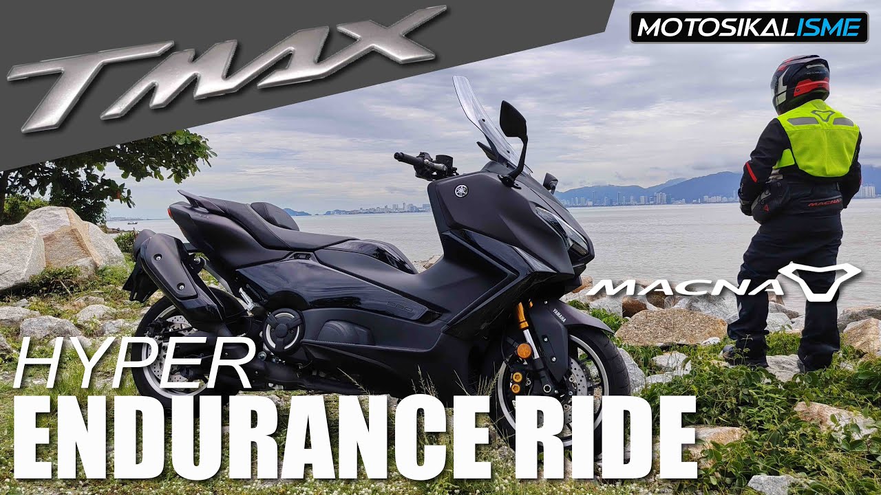 YAMAHA TMAX 560 TECH MAX HYPER ENDURANCE RIDE | 15L FULL TANK CHALLENGE