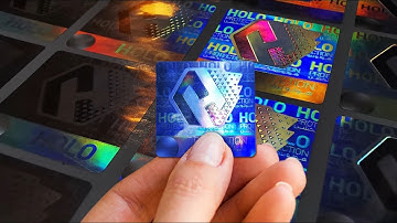 Hologram Security Sticker and Security Printing