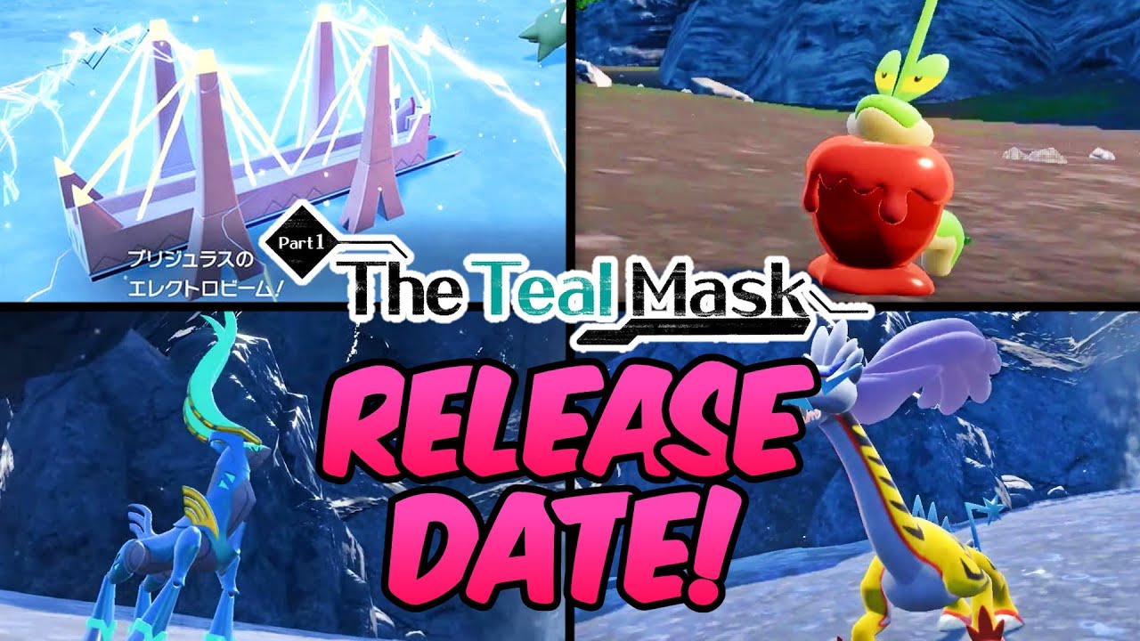 Pokémon Scarlet & Violet: The Teal Mask DLC release times - Video