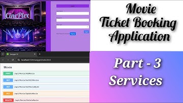 Movie Ticket Booking Application Part-3 | Services and Controllers