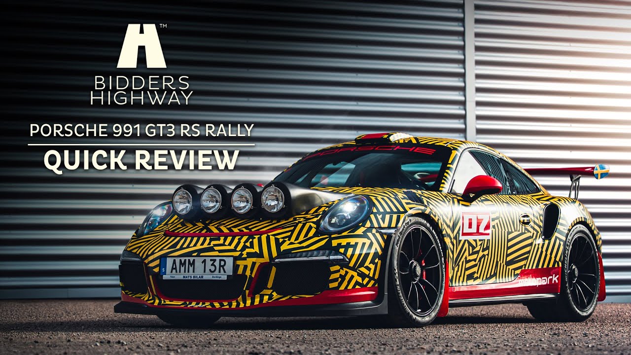 The 911 Rally Collection | Porsche 991 GT3 RS Rally - YouTube