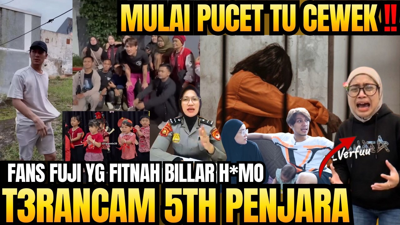 Akhirnya gk bs tidur nyenyak!Fans Fuji yg fitnah Suami Lesti, Rizky Billar H*mo t3r4ncam 5th penjara