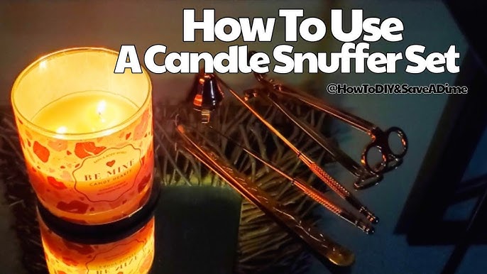 🔥 Wick Dipper vs Candle Snuffer 🔥 Did you know that you don't