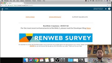How To Log-in To RenWeb (And Other Basics)