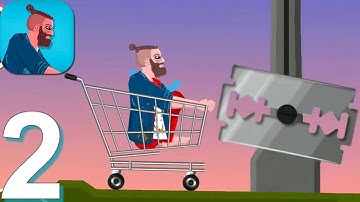 Short Ride - Gameplay Walkthrough Part 2 Levels 5,6,7,8 + Fails (Android, iOS)