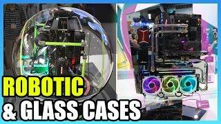 Robot PC Case, Crystal & Mirror Test Bench by In Win