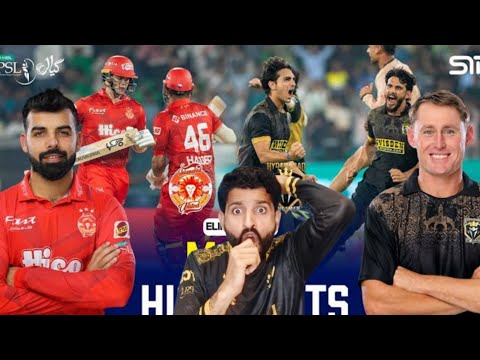 PSL SEMI FINAL LAST OVER THRILLER | HUNAIN SHAH SAVE 6 RUNS IN 6 BALLS ...