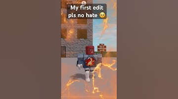 My first edit pls no hate 🥺🤓 #roblox #trend