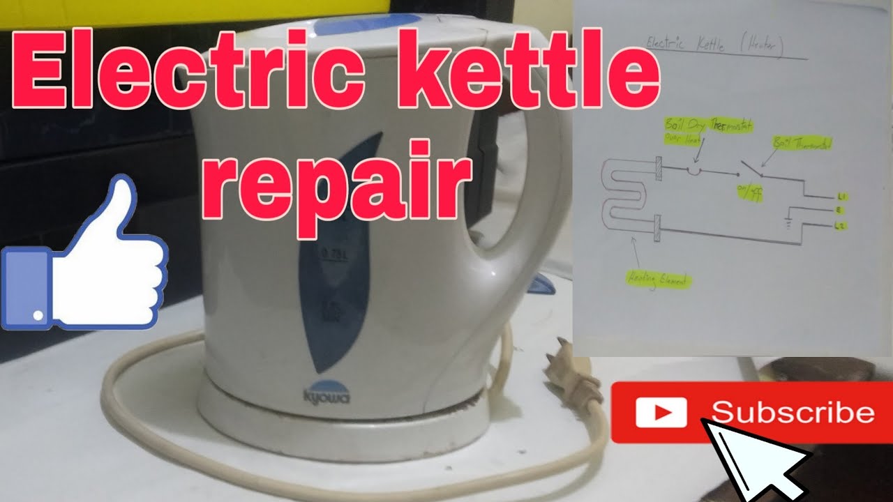 Electric kettle repair YouTube