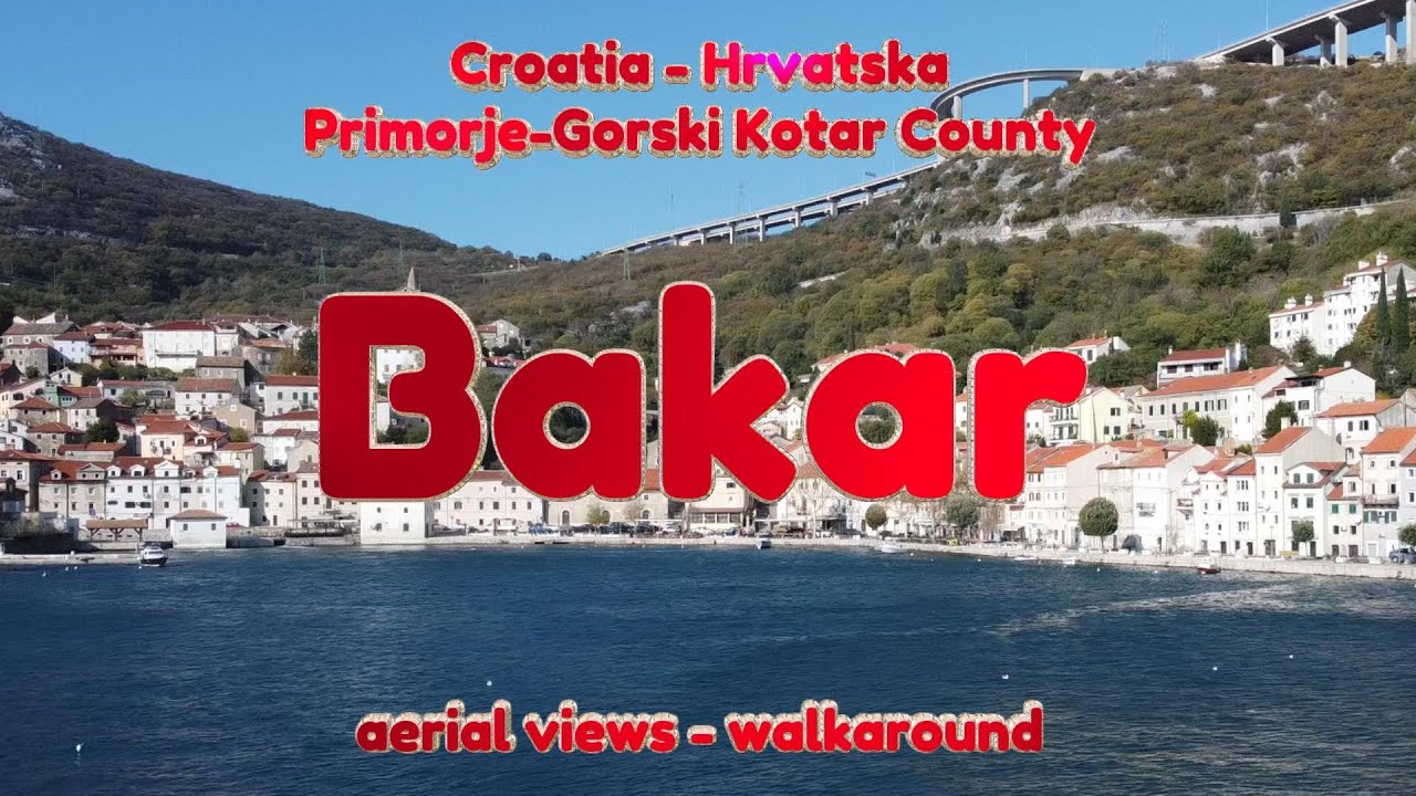 Виды с воздуха - Обход : Бакар : Приморско-Горский Котарский уезд Хорватия - Хорватия